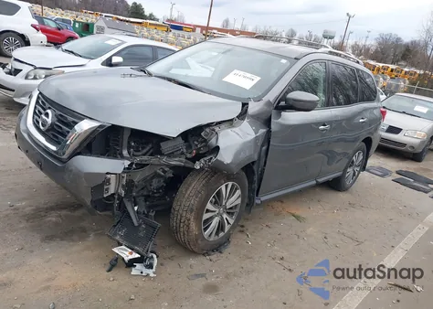 2020 Nissan Pathfinder S 2Wd z USA, uszkodzony, nr VIN 5N1DR2AN7LC610831